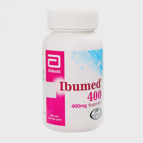 Viên nén bao phim Ibumed 400mg giảm đau nhức, hạ sốt, chống viêm (chai 200 viên)