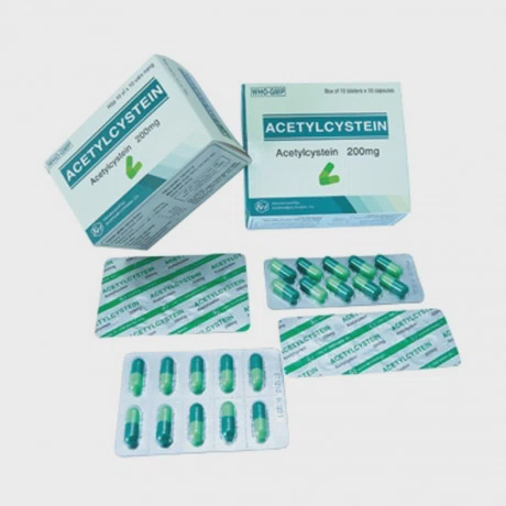 Acetylcystein 200mg (10vi x 10vien)Khanh Hoa
