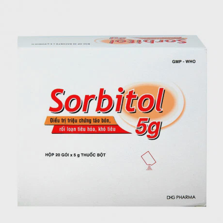 Sorbitol 5g DHG (20 Goi/Hop)
