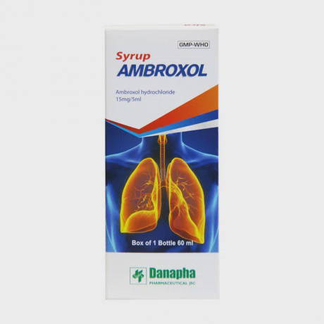 Ambroxol 15mg/5ml (Chai 60ml) Danapha