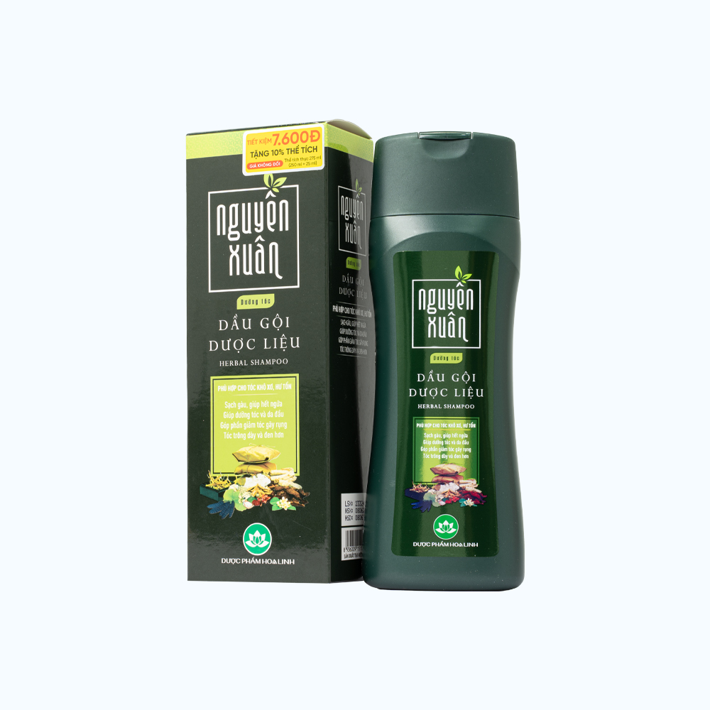 Nguyen Xuan DG Duoc Lieu Xanh Danh Cho Toc Hu Ton 250ml