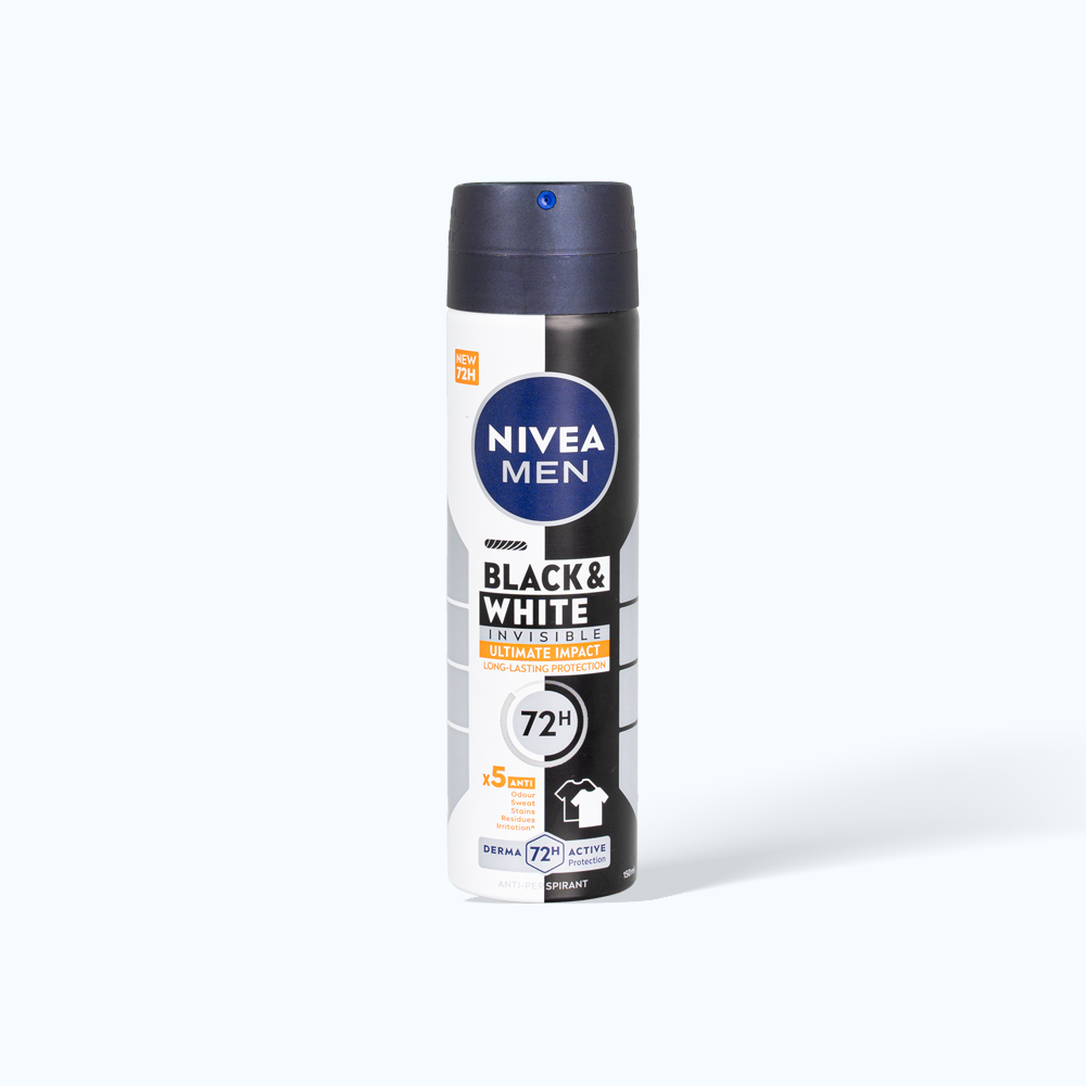 Nivea Xit Khu Mui Nam Black & White 150ml