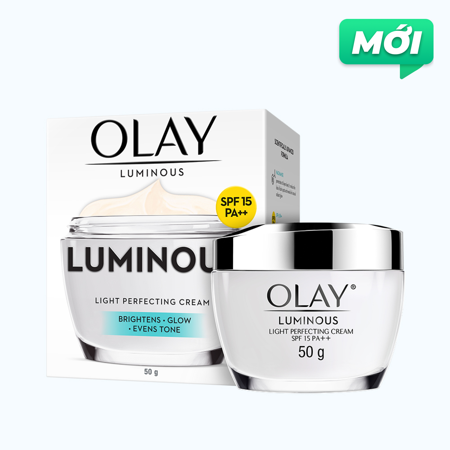 Kem Dưỡng Da Olay Luminous Ban Ngày Hỗ Trợ Làm Sáng Da 50g/ Hũ