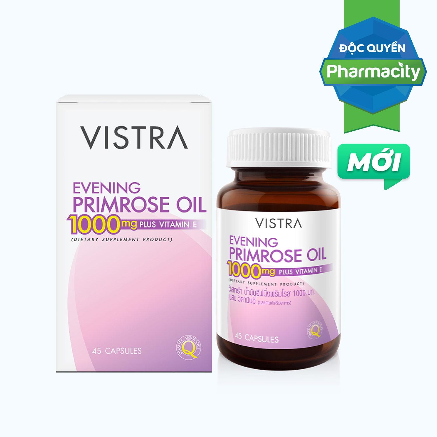 Vistra Evening Primrose Oil 1000 Mg (Hop 45 Vien)