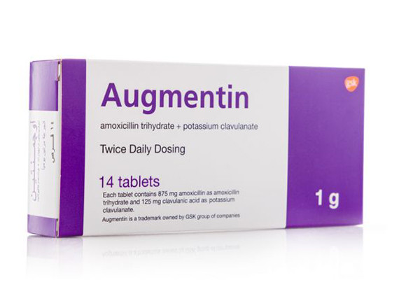 Augmentin 875mg/125mg (2vi x 7vien)