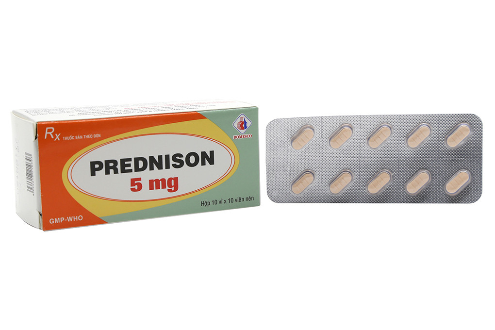 Prednison 5mg Domesco (10vix10vien)