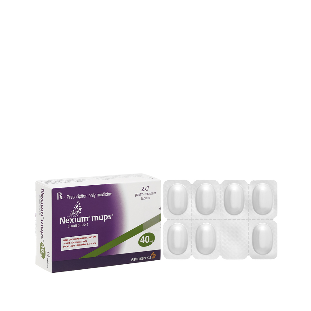 Nexium-mups Tab 40mg (2Vi x 7Vien)
