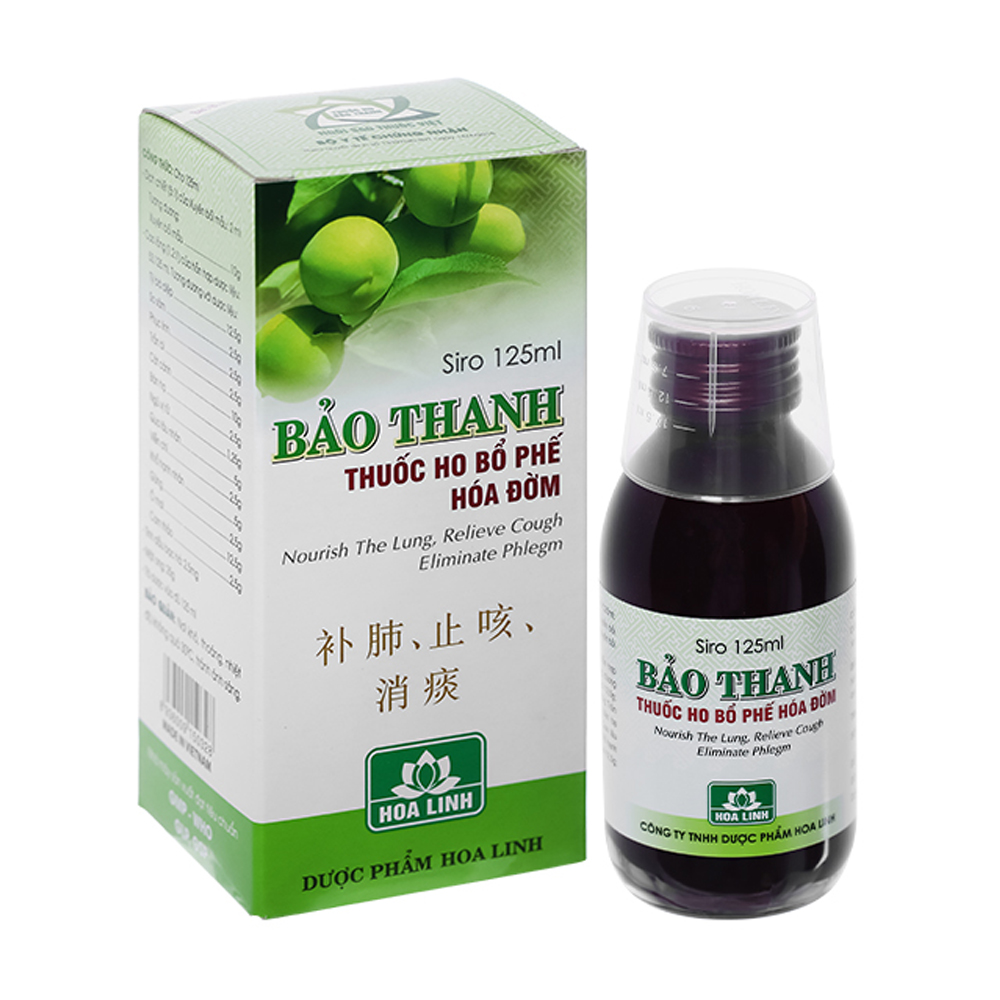 Thuoc Ho Bao Thanh Siro 125ml
