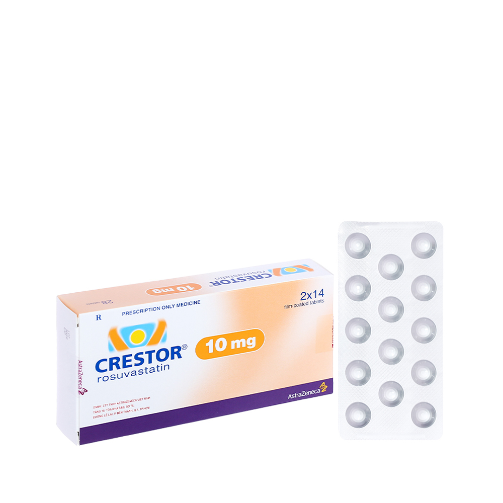 Crestor Tab 10mg ( 2Vi x 14Vien)