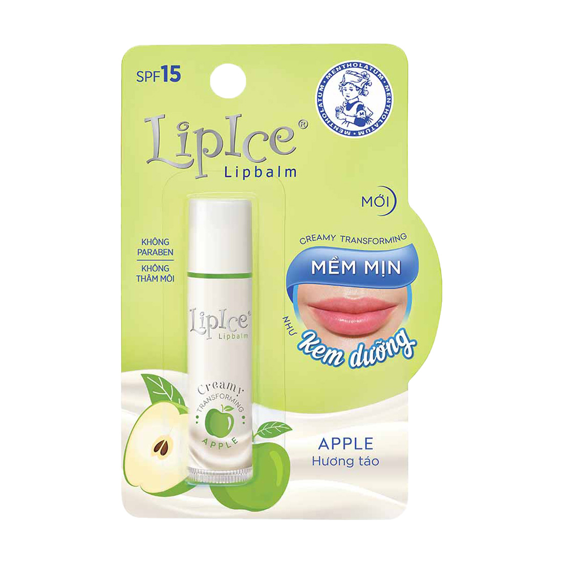Lipice Son Duong Am Moi Apple Huong Tao 4.3g/Thoi