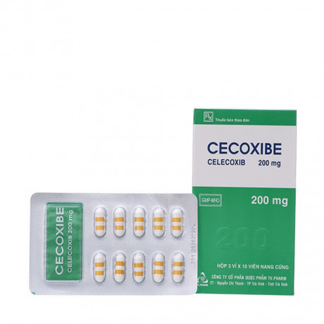 Thuốc điều trị các bệnh viêm xương khớp Cecoxibe 200mg - TV.PHARM