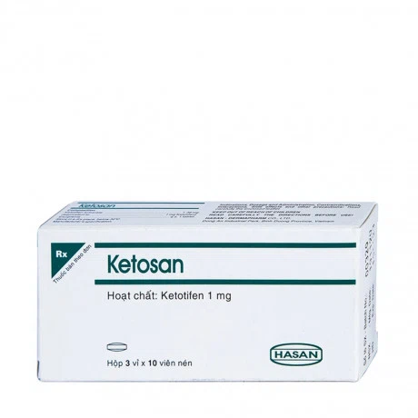 Ketosan (3Vi x 10Vien)