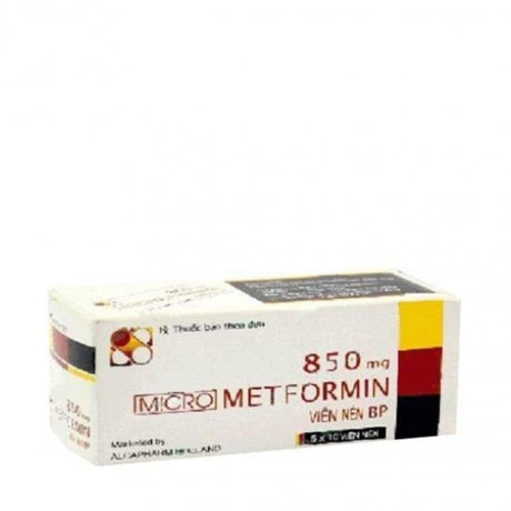 Metformin GSK 500mg (Hộp 3 vỉ x 10 viên)