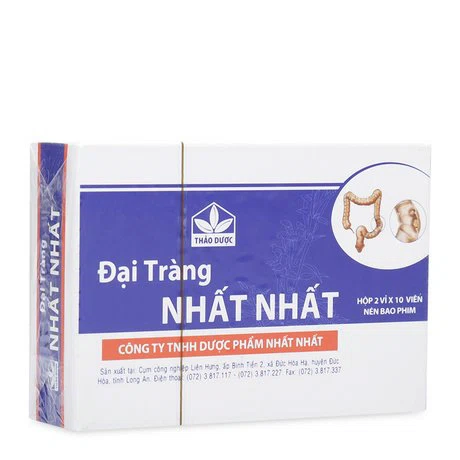 Đại tràng Nhất Nhất (2 vỉ x 10 viên/hộp)