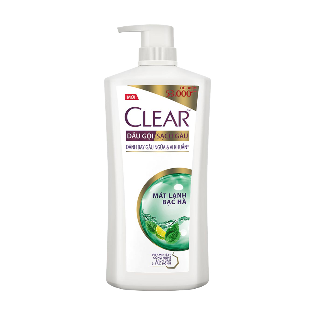 Clear DG Mat Lanh Bac Ha Sach Gau 630g