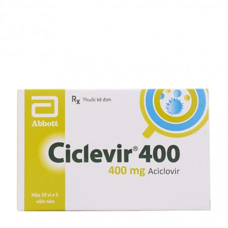Ciclevir 400 Glomed (10Vi x 5Vien)