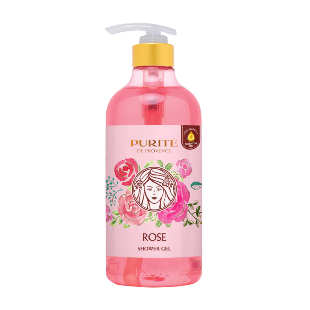 Sữa tắm hoa hồng Purité (Chai 850ml)