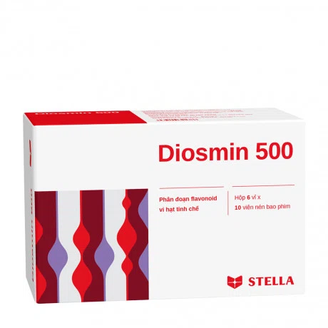 Diosmin Stella 500mg(6Vi x 10vien)
