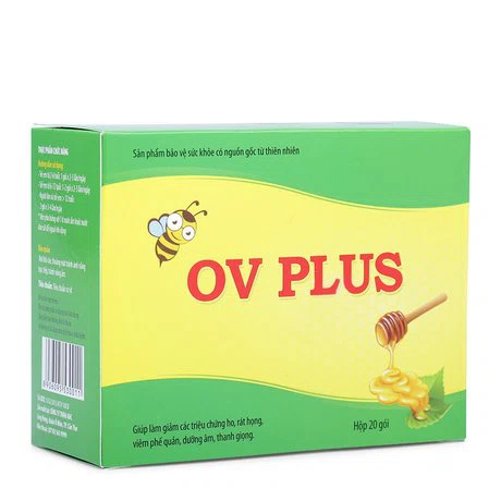 Siro ho Ong Vàng (Hộp/20 gói)