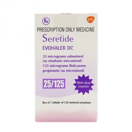 Seretide Evohaler DC 25/125mcg (120 Lieu)