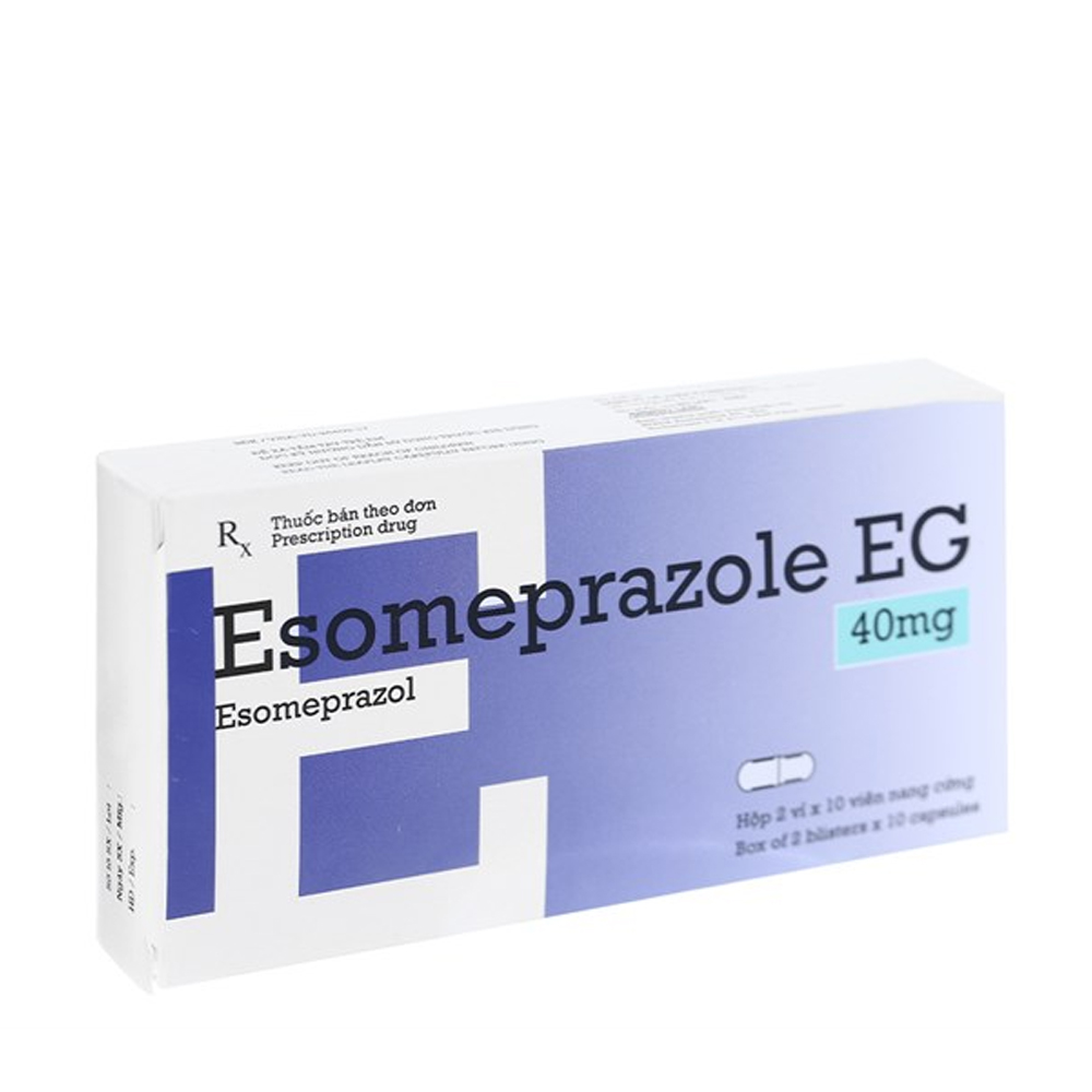 Esomeprazole EG 40mg Pymepharco (2vi x 10vien)