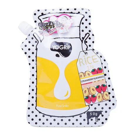 Mặt nạ dưỡng da chiết xuất dâu tây & xoài Puresmile Yogrip (50g)