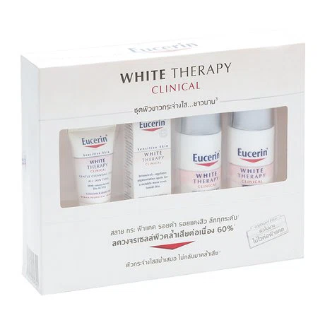 Bộ dưỡng trắng da, giảm đốm nâu Eucerin White Therapy Clinical (Hộp 4 sản phẩm)