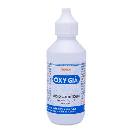 Dung dịch dùng ngoài Oxy già OPC sát trùng vết thương và vết loét (chai 60ml)
