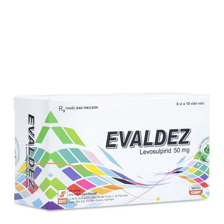 Evaldez 50mg ( 6 Vi x 10 Vien)