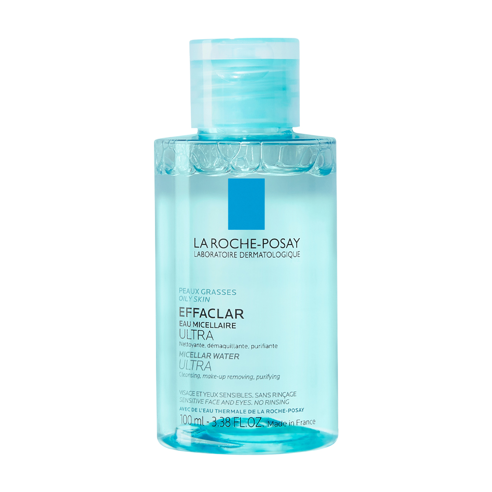 Nước tẩy trang LA ROCHE POSAY Micellar Water Ultra Oily Skin làm sạch cho da dầu nhạy cảm (100ml)
