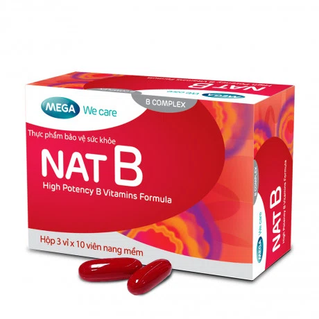Nat B (Hộp 3 vỉ x 10 viên)