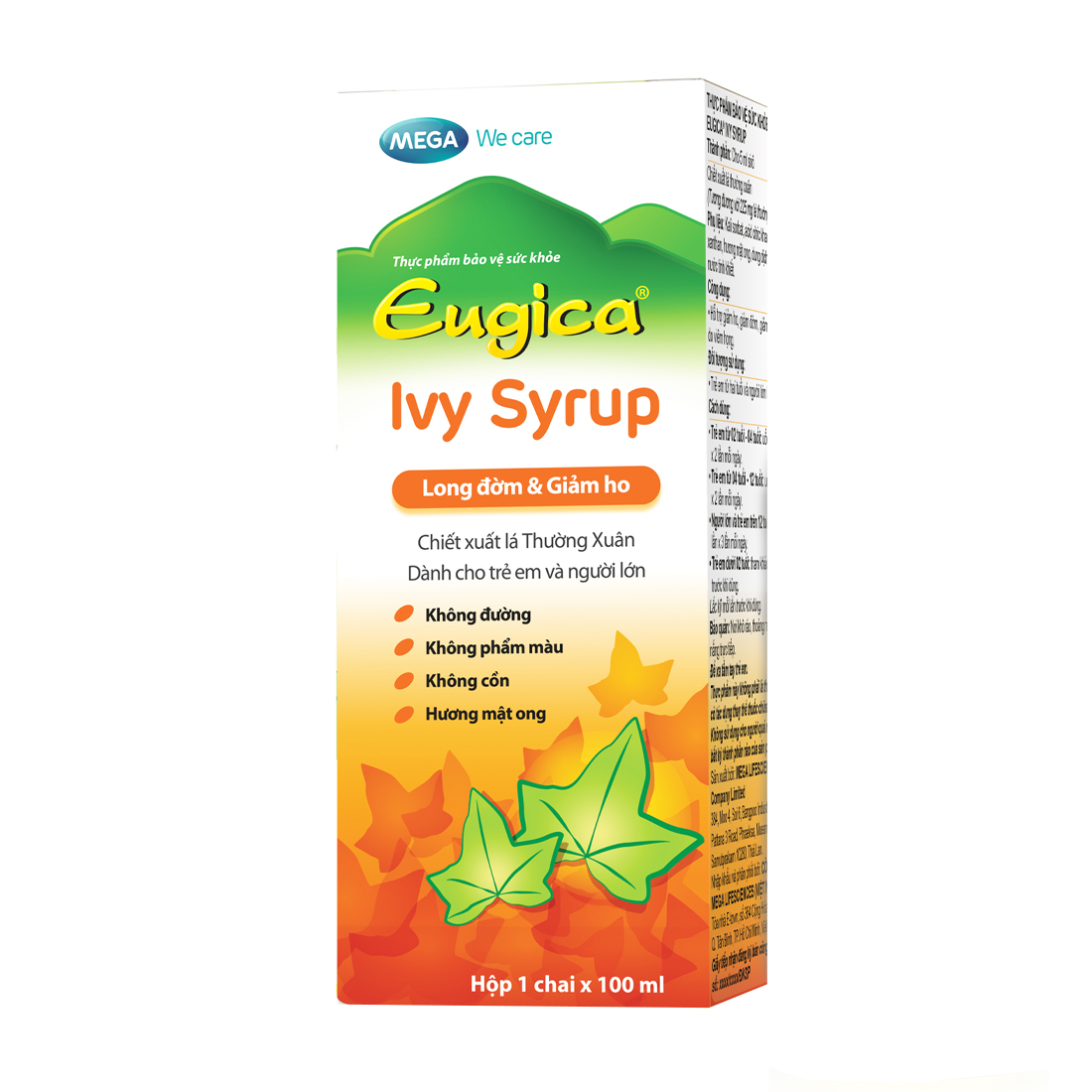 MGWC Eugica Ivy Syrup Giam Ho (Chai 100Ml)