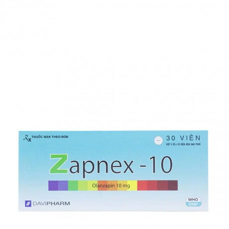 Zapnex 10mg (3 Vi x 10 Vien)