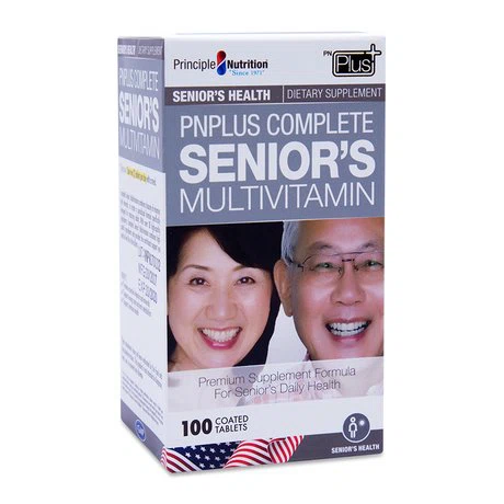 Mã cũ - TPCN bổ sung vitamin cho người lớn tuổi Pnplus Complete Senior's Multivitamin (100 viên/hộp)