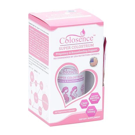 Sữa non nguyên chất Colosence Pregnancy & Breastfeeding Support (Hộp 60 viên)