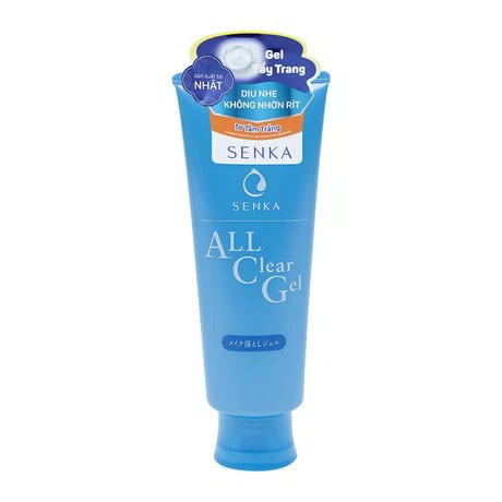 Gel tẩy trang dịu nhẹ không nhờn rít Senka A.L.L Clear Gel (160g)