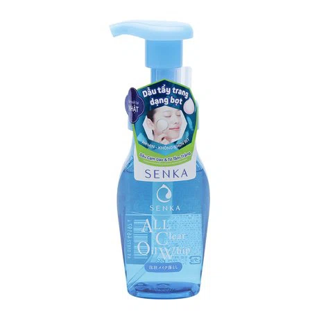 Dầu tẩy trang tạo bọt Senka A.L.L Clear Oil Whip (150ml)