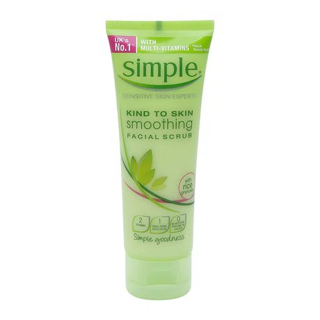 Sữa rửa mặt dạng hạt Simple Smoothing Facial Scrub (75ml)