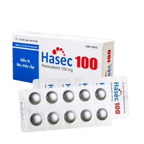 Hasec 100mg (Hộp 3 Vỉ x 10 Viên)