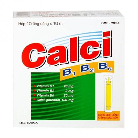 Calci B1 B2 B6 (Hộp 10 ống)
