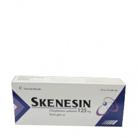 Skenesin 125mg (Hộp 10 Vỉ x 10 Viên)