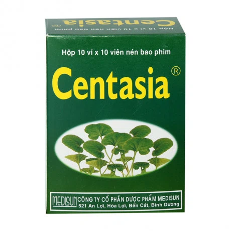 Centasia (Hộp 10 vỉ x 10 viên)