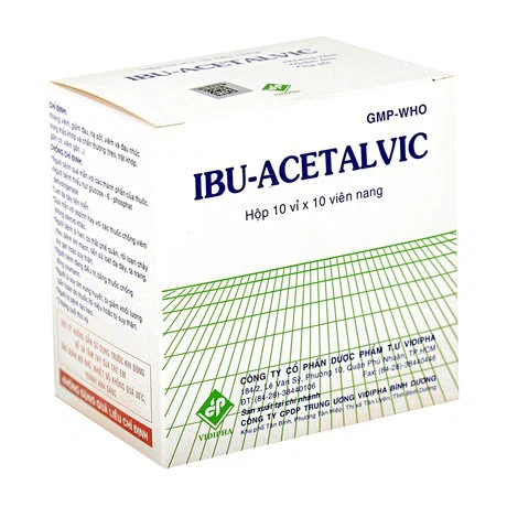 Ibu-Acetalvic (Hộp 10 Vỉ x 10 Viên)