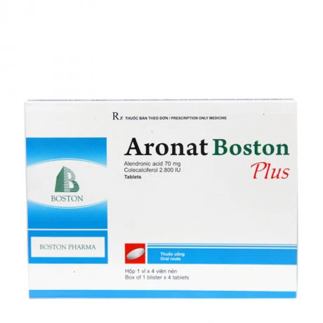 Aronat Plus 70mg (Hộp 1 Vỉ x 4 Viên)