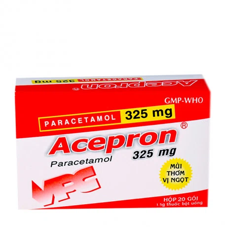 Acepron 325mg (Hộp 20 gói)