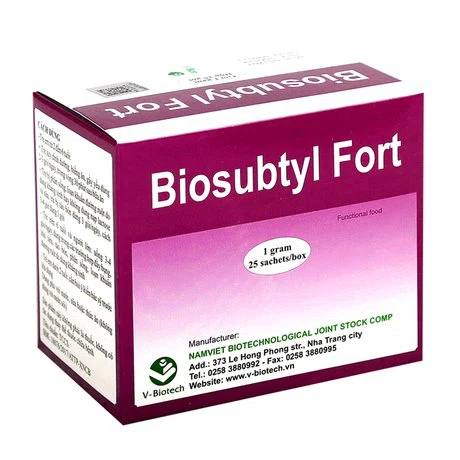 Dung dịch Biosubtyl Fort tăng cường sức đề kháng đường tiêu hóa (25 gói/hộp)