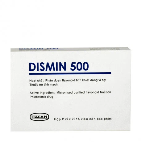 Dismin 500 (Hôp 2 vỉ x 12 viên)