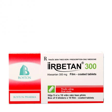 Irbetan 300mg (5 vỉ x 10 viên/hộp)
