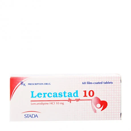 Lercastad 10mg (6 vỉ x 10 viên/hộp)