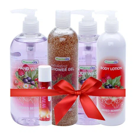 Không bán online - Combo chăm sóc da hương trái cây Pharmacity Mixed berries